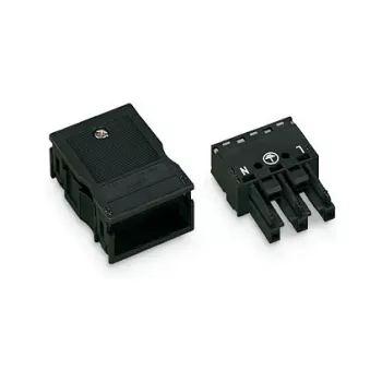 WAGO 770-103 WINSTA® MINI 3-polig kontakt, svart