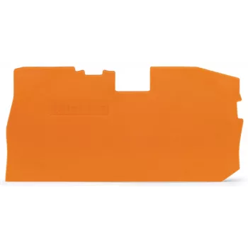 WAGO 2016-7192 täckplatta för radplintar - orange - 1 mm - 69 mm - 38 mm - 2,42 g
