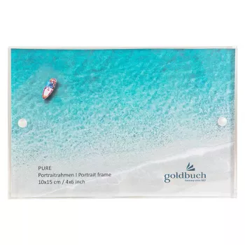 Goldbuch Pure akrylglas bildram 10x15 cm transparent stående