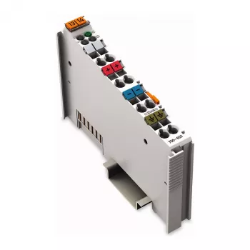 WAGO 750-602 systemströmförsörjningsmodul, 24 VDC, 1,08 A, DIN-skena, grå, CAGE CLAMP