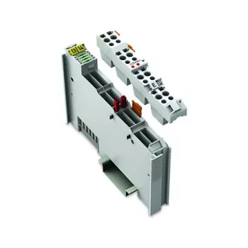 WAGO 753-430 - 8-kanalig digital ingångsmodul, 24 VDC, 5 kV isolering, CAGE CLAMP, DIN-skena