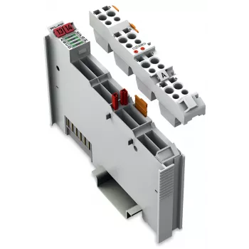 WAGO 753-530 digital utgångsmodul, 8-kanal, 24 VDC, 0,5 A, PNP, CAGE CLAMP, DIN-skena
