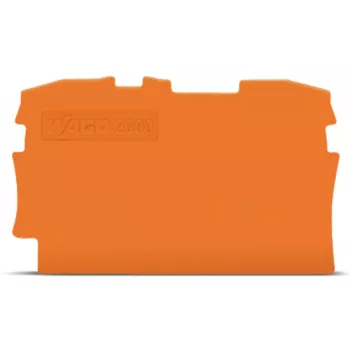 WAGO 2000-1292 änd- och mellanplatta, orange