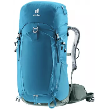 Deuter Trail Pro 36 vandringsryggsäck, 36 l, storlek M, wave-ivy