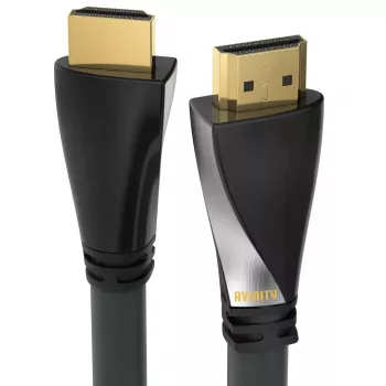 HAMA AVINITY K. HDMI - HDMI 2M 4K Ultra HD high-speed HDMI-kabel med Ethernet, 2m, svart