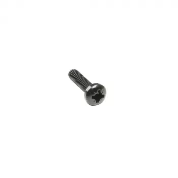 Adam Hall 5416 BLK Phillips försänkt maskinskruv M6x20 mm svart