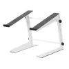 Adam Hall SLT001EW laptopstativ - vit - stål - 225 mm - 250 mm - 340 mm