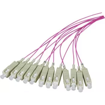 EFB Elektronik fiberpigtail SC OM4 50/125 µm Erika Violet 2 m