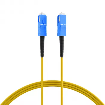 EFB-Elektronik Simplex fiberpatchkabel SC-SC G657.A2 5 m 3,0 mm gul 9/125 µm