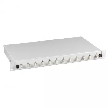 EFB Elektronik skarvbox 12-LC-duplex SM utdragbar rackmonterad 1U