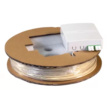 EFB Elektronik FTTX kompaktbox förterminerad, 2xLC/APC duplex, G.657.A2, 10 m