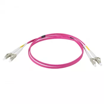 EFB Electronics duplexjumper LC-LC 50/125 OM4 LSZH erika violett 2,0 mm 7,5 m