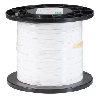 EFB Elektronik MDIC LSZH 2x9/125 vit G.657A1 FTTH singelmode 2,0 x 3,1 mm 750 m box