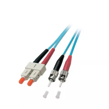 EFB Electronics duplexjumper SC-ST 50/125 OM3 LSZH aqua 3,0 mm 40 m