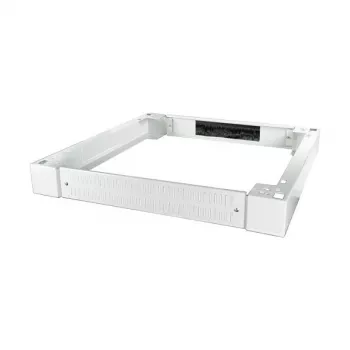 EFB Elektronik universalsockel 600x600 mm H=100 mm RAL7035 ljusgrå stål
