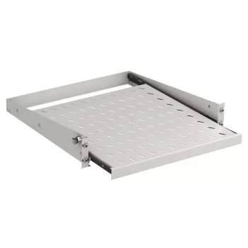EFB Elektronik 19 inch 2U utdragslåda D 555 mm frontmontering 20 kg
