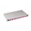 EFB Elektronik B71203L24OM4 fiberoptisk skarvbox SC 50/125 µm OM4 utdragbar, 24 pigtails / 12 adaptrar