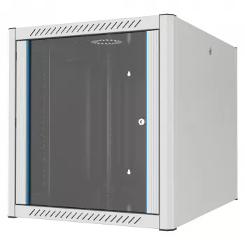 EFB Elektronik 19 inch väggskåp 16U djup 800 mm förmonterat RAL7035 (691916GR.80)