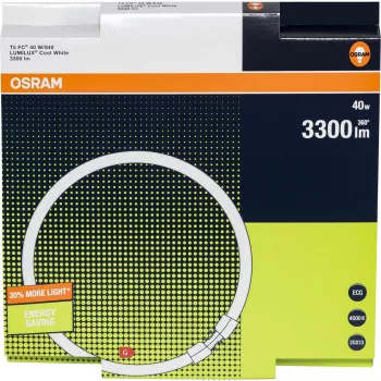 OSRAM LUMILUX T5 FC ringformig lysrörslampa 40W 840 kallvit 2GX13