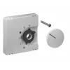 ALRE JZ-001.101 täckset 55 x 55 mm renvit liknande RAL 9010