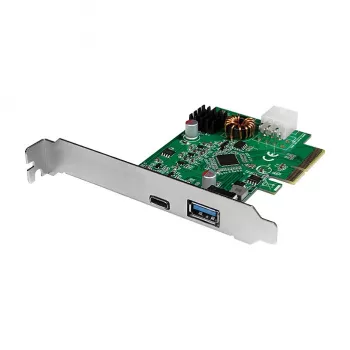 LogiLink PCI Express USB 3.2-kort, 5 Gbit/s, 2 externa + 3 interna USB-A-portar