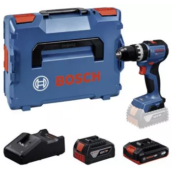 Bosch Professional GSB 18V-52 batterislagborrmaskin med 2 batterier 18V i L-BOXX (Retail)