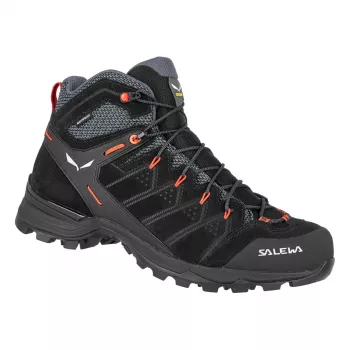 SALEWA kängor Alp Mate Mid WP, Black Out Fluo Orange, UK 12 (47)