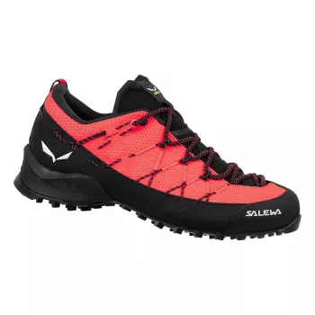 Salewa Wildfire 2 dam approachskor - Fluo Coral/svart, EU 37