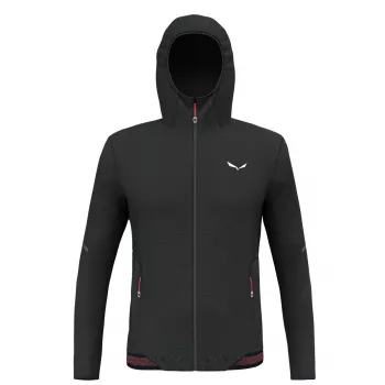 Salewa Pedroc PL Hooded Jacket - Black Out - storlek S