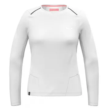 Dam Salewa Pedroc Dry Tee sweatshirt - vit