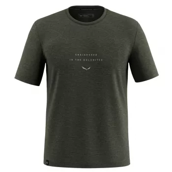 Salewa Eagle Eitd AM T-shirt - Dark Olive - storlek XL