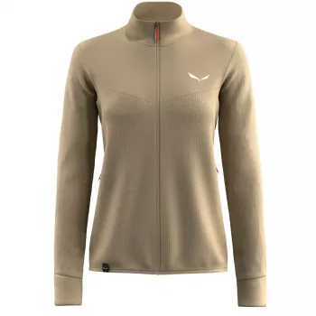 Salewa Puez Waffle Hybrid PL jacka - dam - Quicksand - storlek S
