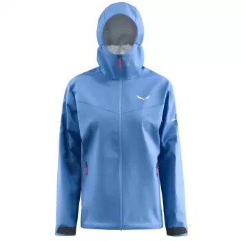 Salewa Puez Aqua 4 PTX 2.5L jacka - Morning Blue - storlek S