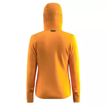 SALEWA fleecejacka med huva Turmeric L