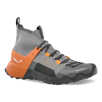Salewa Wildfire NXT Knit approach-skor Alloy/Tumeric UK 9.5 (EU 44)