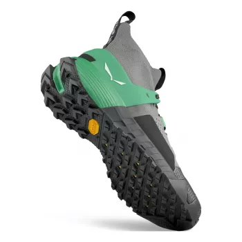 SALEWA Wildfire NXT Knit dam approach-skor - Alloy/Irish Green - UK 5.5 (EU 38.5)
