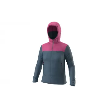 SALEWA dam Dynafit Radical PRL Hood Jacket isolerad kapuzenjacka - Magenta, storlek M