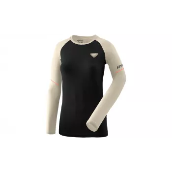Salewa dam Dynafit Alpine Pro L/S Tee - Overcast - storlek L