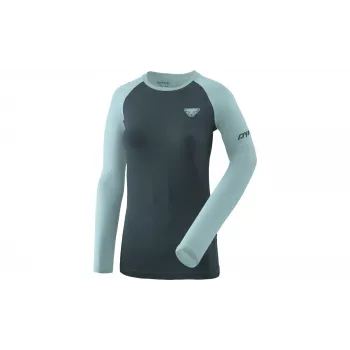 SALEWA dam Dynafit Alpine Pro L/S Tee - Cloud Blue, storlek XS