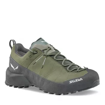 Salewa Wildfire Leather 2 GTX approach- och vandringsskor – Faded Green/Black, EU 46