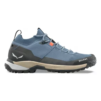 Salewa Puez 2 Knit PTX vandringsskor - Java Blue/svart, storlek 44