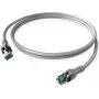 EasyLan DualBoot PushPull Cat.6a S/FTP patchkabel 10 m – grå