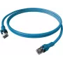EasyLan saCon DualBoot patchkabel S/FTP Cat.6A blå 5,0 m