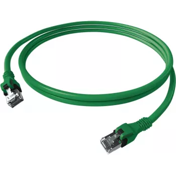 EasyLan DualBoot Push-patchkabel Cat.6A S/FTP grön 7,5 m