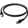 EasyLan CPP1OSASAS0020 DualBoot Push-patchkabel Cat.6A S/FTP svart 2,0 m
