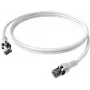 EasyLan saCon DualBoot patchkabel S/FTP vit 1,0 m Cat.6A
