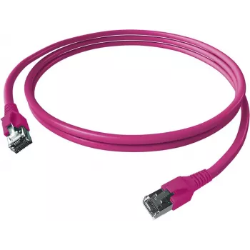EasyLan FlexBoot Cat.6A S/FTP patchkabel lila 7,5 m