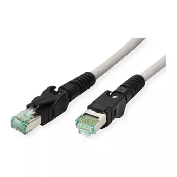 EASYLAN VarioBoot Cat.6A S/FTP patchkabel grå 3 m