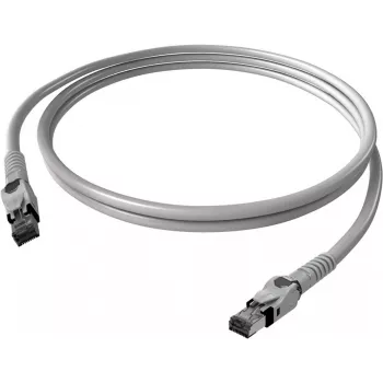 EASYLAN VarioBoot Cat.6A S/FTP patchkabel grå 10 m