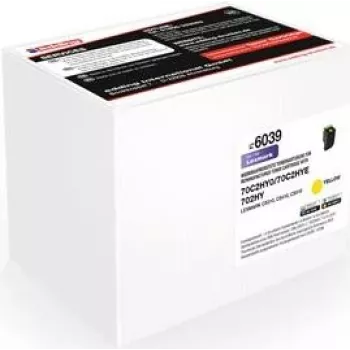 Edding EDD-6039 gul kompatibel tonerkassett ersätter Lexmark 70C2HY0